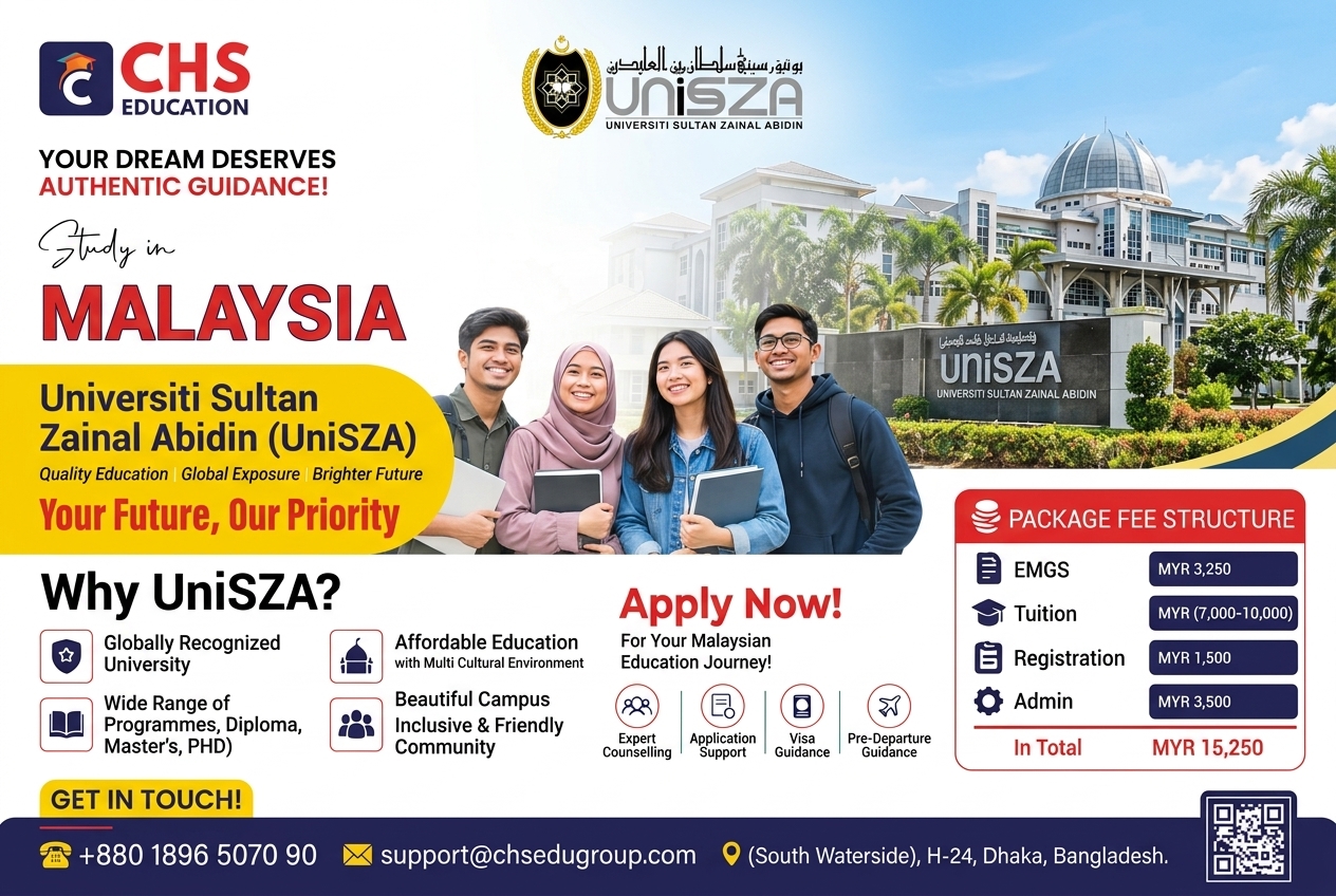 Study in Malaysia at UniSZA: A Complete Guide for Bangladeshi Students